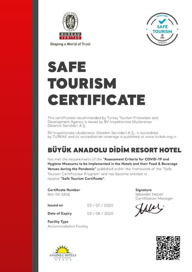 Buyuk Anadolu Didim Resort Hotel Exterior foto
